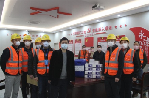 【防疫复工两手抓】人生就是搏集团所属杭安公司领导赴之江实验室一期工程—园区工程（西区）机电安装项目部调研检查疫情防控和复工工作